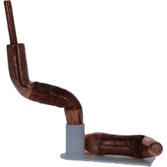 Tuffaloy - Spot Welder Tips For Use With: 4RW Electrode Holder Type: Double Bend Tip A Nose (Pointed) - Apex Tool & Supply