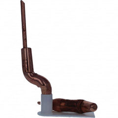 Tuffaloy - Spot Welder Tips For Use With: 4RW Electrode Holder Type: Double Bend Tip A Nose (Pointed) - Apex Tool & Supply