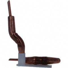 Tuffaloy - Spot Welder Tips For Use With: 4RW Electrode Holder Type: Double Bend Tip A Nose (Pointed) - Apex Tool & Supply