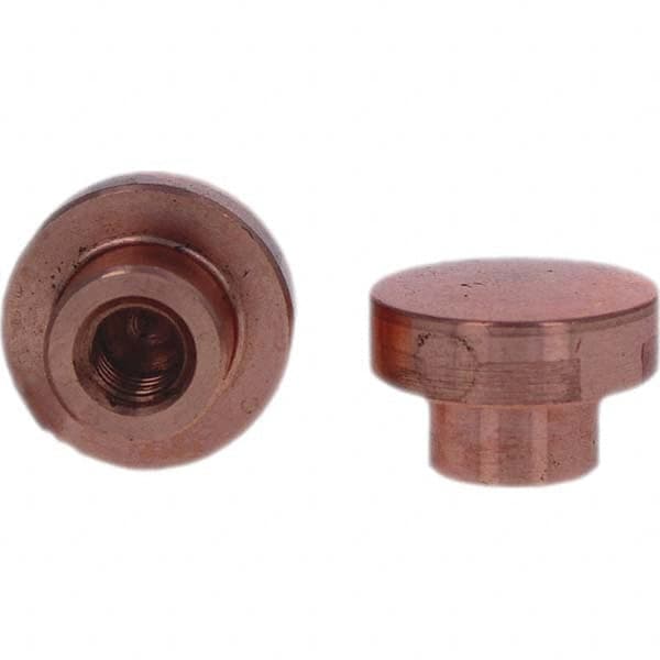 Tuffaloy - Spot Welder Tips For Use With: Socket Or Paddle Type Holder Type: Socket Tip F Nose (Radius) - Apex Tool & Supply