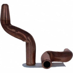 Tuffaloy - Spot Welder Tips For Use With: 4RW Electrode Holder Type: Double Bend Tip A Nose (Pointed) - Apex Tool & Supply