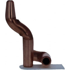 Tuffaloy - Spot Welder Tips For Use With: 4RW Electrode Holder Type: Double Bend Tip A Nose (Pointed) - Apex Tool & Supply