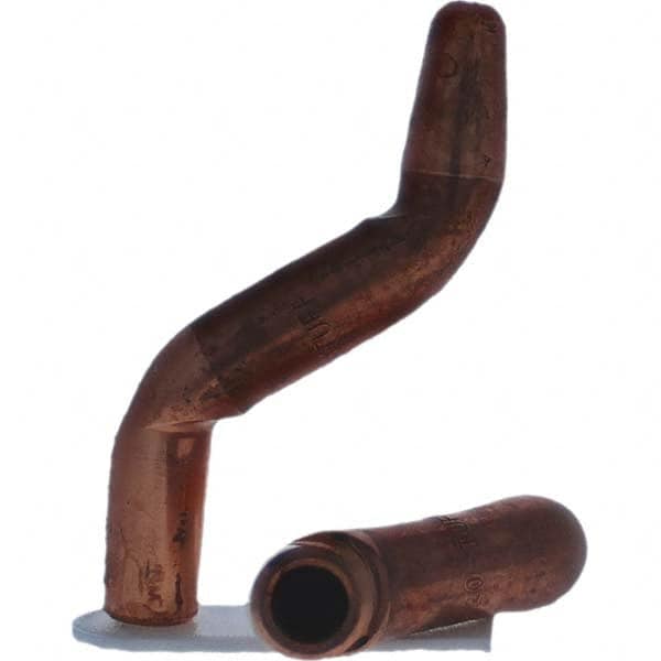 Tuffaloy - Spot Welder Tips For Use With: 4RW Electrode Holder Type: Double Bend Tip A Nose (Pointed) - Apex Tool & Supply