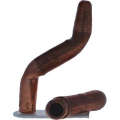 Tuffaloy - Spot Welder Tips For Use With: 4RW Electrode Holder Type: Double Bend Tip A Nose (Pointed) - Apex Tool & Supply