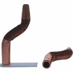 Tuffaloy - Spot Welder Tips For Use With: 4RW Electrode Holder Type: Double Bend Tip A Nose (Pointed) - Apex Tool & Supply