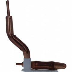 Tuffaloy - Spot Welder Tips For Use With: 4RW Electrode Holder Type: Double Bend Tip A Nose (Pointed) - Apex Tool & Supply