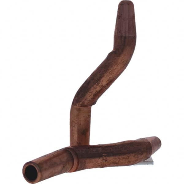 Tuffaloy - Spot Welder Tips For Use With: 4RW Electrode Holder Type: Double Bend Tip A Nose (Pointed) - Apex Tool & Supply