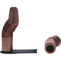 Tuffaloy - Spot Welder Tips For Use With: 4RW Electrode Holder Type: Double Bend Tip A Nose (Pointed) - Apex Tool & Supply