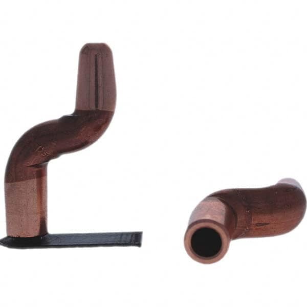 Tuffaloy - Spot Welder Tips For Use With: 5RW Electrode Holder Type: Double Bend Tip A Nose (Pointed) - Apex Tool & Supply