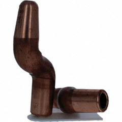 Tuffaloy - Spot Welder Tips For Use With: 5RW Electrode Holder Type: Double Bend Tip A Nose (Pointed) - Apex Tool & Supply