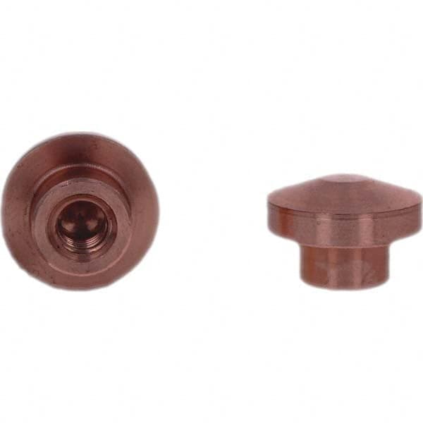 Tuffaloy - Spot Welder Tips For Use With: Socket Or Paddle Type Holder Type: Socket Tip E Nose (Truncated) - Apex Tool & Supply