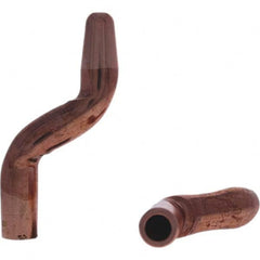 Tuffaloy - Spot Welder Tips For Use With: 5RW Electrode Holder Type: Double Bend Tip A Nose (Pointed) - Apex Tool & Supply