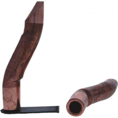 Tuffaloy - Spot Welder Tips For Use With: 5RW Electrode Holder Type: Double Bend Tip D Nose (Offset) - Apex Tool & Supply