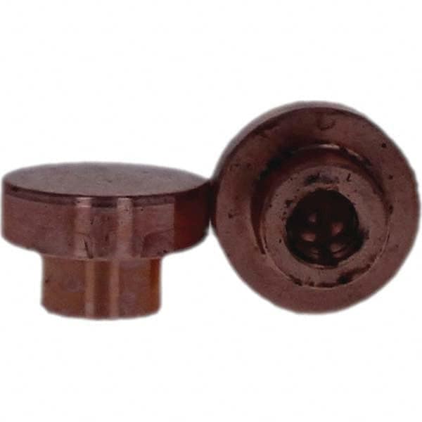 Tuffaloy - Spot Welder Tips For Use With: Socket Or Paddle Type Holder Type: Socket Tip F Nose (Radius) - Apex Tool & Supply