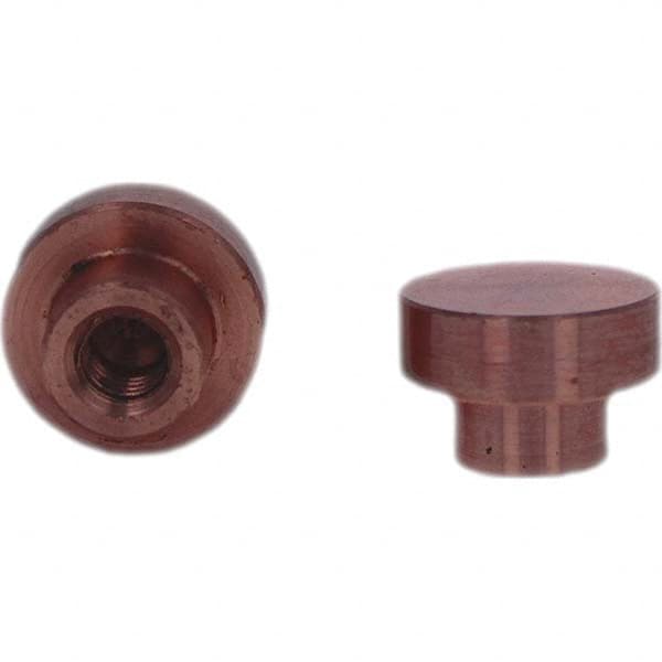 Tuffaloy - Spot Welder Tips For Use With: Socket Or Paddle Type Holder Type: Socket Tip C Nose (Flat) - Apex Tool & Supply