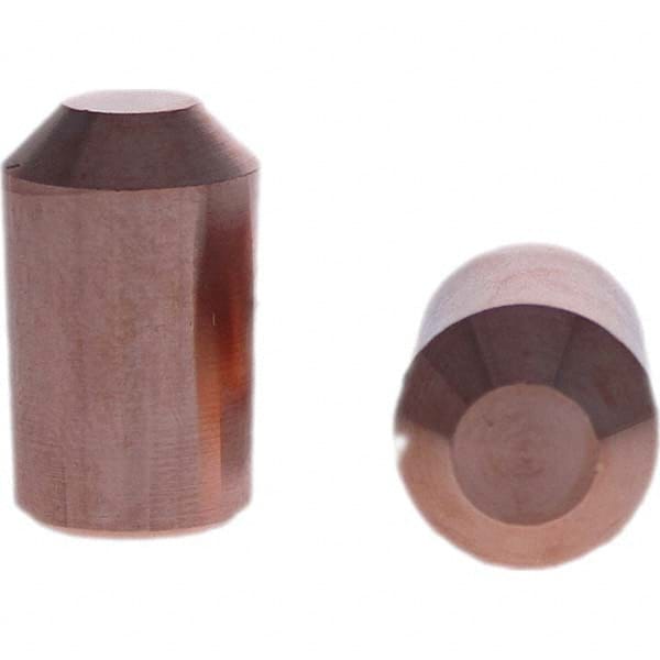 Tuffaloy - Spot Welder Tips For Use With: 4RW Electrode Holder Type: Paddle Tip E Nose (Truncated) - Apex Tool & Supply