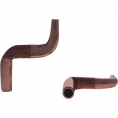 Tuffaloy - Spot Welder Tips For Use With: 4RW Electrode Holder Type: Misc Double Bend Tip C Nose (Flat) - Apex Tool & Supply