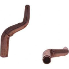 Tuffaloy - Spot Welder Tips For Use With: 4RW Electrode Holder Type: Misc Double Bend Tip A Nose (Pointed) - Apex Tool & Supply