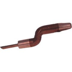 Tuffaloy - Spot Welder Tips For Use With: 5RW Electrode Holder Type: Misc Double Bend Tips A Nose (Pointed) - Apex Tool & Supply
