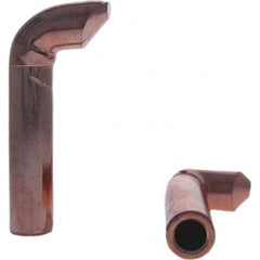 Tuffaloy - Spot Welder Tips For Use With: Variable Offset Holder Type: Variable Offset Tip D Nose (Offset) - Apex Tool & Supply