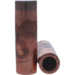 Tuffaloy - Spot Welder Tips For Use With: 5RW Electrode Holder Type: Refactory Straight Tip C Nose (Flat) - Apex Tool & Supply
