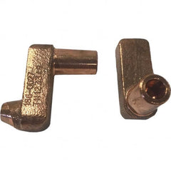 Tuffaloy - Spot Welder Tips For Use With: 5RW Electrode Holder Type: Misc Double Bend Tip E Nose (Truncated) - Apex Tool & Supply