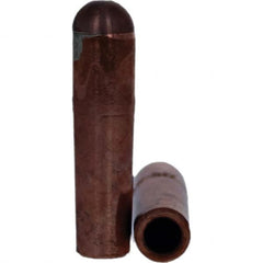 Tuffaloy - Spot Welder Tips For Use With: 4RW Electrode Holder Type: Refactory Straight Tip B Nose (Dome) - Apex Tool & Supply