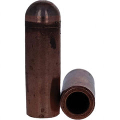 Tuffaloy - Spot Welder Tips For Use With: 5RW Electrode Holder Type: Refactory Straight Tip B Nose (Dome) - Apex Tool & Supply