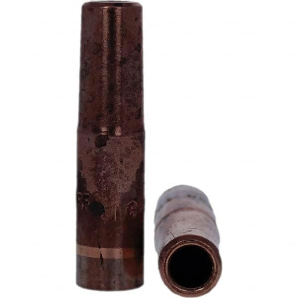 Tuffaloy - Spot Welder Tips For Use With: 4RW Electrode Holder Type: Refactory Straight Tip C Nose (Flat) - Apex Tool & Supply