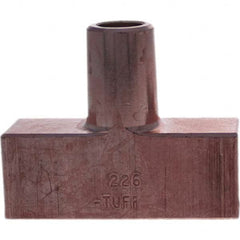 Tuffaloy - Spot Welder Tips For Use With: 5RW Electrode Holder Type: Backup Electrode Rectangular Face - Apex Tool & Supply