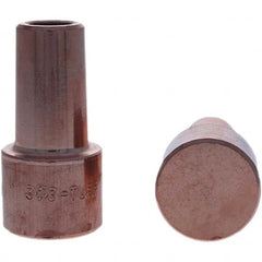 Tuffaloy - Spot Welder Tips For Use With: 5RW Electrode Holder Type: Backup Electrode Round Face - Apex Tool & Supply