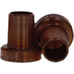 Tuffaloy - Spot Welder Tips For Use With: 5RW Cap Taper Electrode Holder Type: Paddle Tip C Nose (Flat) - Apex Tool & Supply