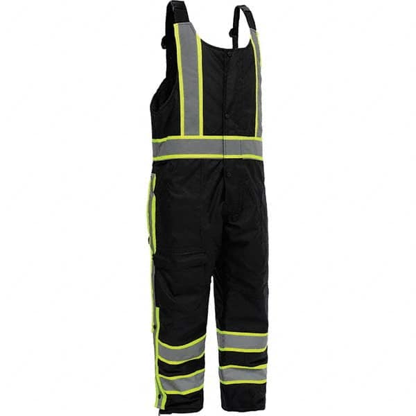 GSS Safety - Size 2X/3XL Black Waterproof & Cold Weather Bib Overall - Apex Tool & Supply