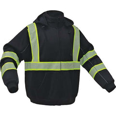 GSS Safety - Size 3XL Black High Visibility Sweatshirt - Apex Tool & Supply
