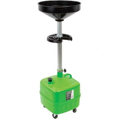 OEM Tools - Oil Drain Containers Type: Oil Lift Drain w/Casters Container Size: 9 Gal. - Apex Tool & Supply