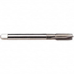 Emuge - M4x0.50 Metric Fine 6H 3 Flute Bright Finish HSS-E Spiral Point Tap - Apex Tool & Supply
