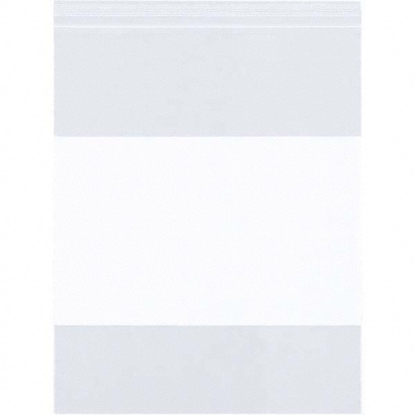 Value Collection - Pack of (1000), 5 x 8" 2 mil Reclosable Poly Bags - Apex Tool & Supply