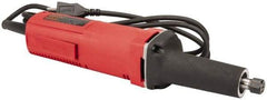 Milwaukee Tool - 1/4 Inch Collet, 21,000 RPM, Straight, Electric Die Grinder - 120 Volt, 4.5 Amp, 8 Ft. Long Cord - Apex Tool & Supply