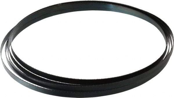 Starrett - 14 TPI, 12' 6" Long x 3/8" Wide x 0.025" Thick, Welded Band Saw Blade - Carbon Steel, Toothed Edge, Raker Tooth Set, Flexible Back, Contour Cutting - Apex Tool & Supply
