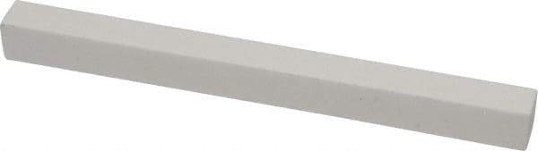 Norton - 150 Grit Aluminum Oxide Square Dressing Stick - 6 x 1/2 x 1/2, Very Fine Grade, Vitrified Bond - Apex Tool & Supply