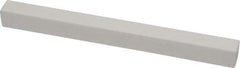 Norton - 150 Grit Aluminum Oxide Square Dressing Stick - 6 x 1/2 x 1/2, Very Fine Grade, Vitrified Bond - Apex Tool & Supply