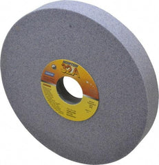 Norton - 7" Diam x 1-1/4" Hole x 1" Thick, J Hardness, 60 Grit Surface Grinding Wheel - Aluminum Oxide, Type 5, Medium Grade, 3,600 Max RPM, Vitrified Bond, One-Side Recess - Apex Tool & Supply
