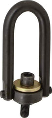 Jergens - 4,000 Lb Load Capacity Safety Engineered Center Pull Hoist Ring - 60 Ft/Lb Torque, 5/8 - 11 Thread, Alloy Steel - Apex Tool & Supply