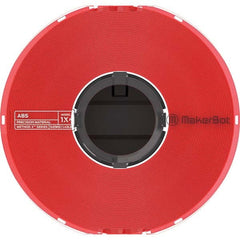 MakerBot - 3D Printer Consumables Material: ABS Color: Red - Apex Tool & Supply