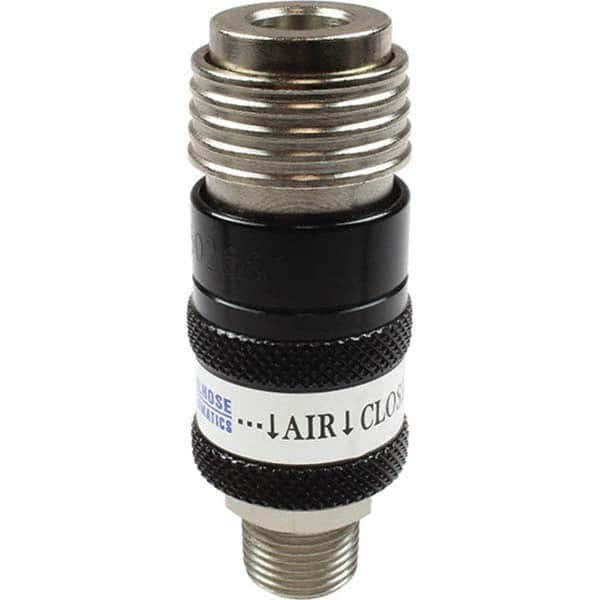 Coilhose Pneumatics - Pneumatic Hose Fittings & Couplings Type: Safety Coupler Thread Size: 0.25 - Apex Tool & Supply
