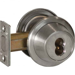 Best - Deadbolts Type: Heavy-Duty Double Cylinder Door Thickness Range: 1-3/4-2 - Apex Tool & Supply