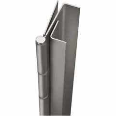 Stanley - 84" Long x 5" Wide Grade 1 304 Stainless Steel Commercial Hinge - Apex Tool & Supply