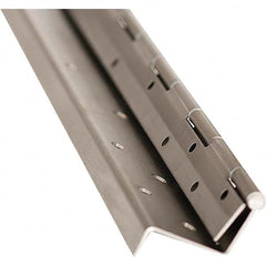 Stanley - 84" Long x 6" Wide Grade 1 304 Stainless Steel Commercial Hinge - Apex Tool & Supply