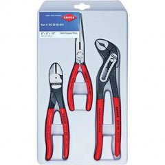 Knipex - Plier Sets Set Type: Assortment Number of Pieces: 3 - Apex Tool & Supply
