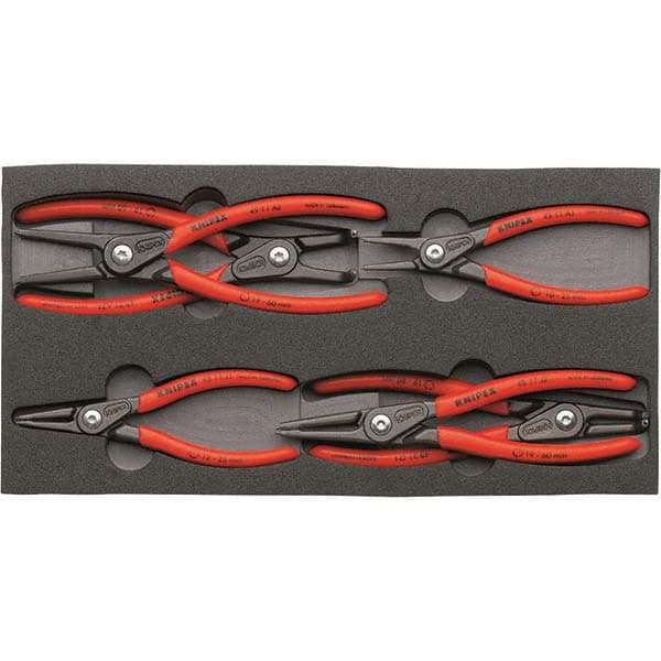 Knipex - Plier Sets Set Type: Retaining Ring Pliers Number of Pieces: 6 - Apex Tool & Supply
